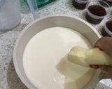 Foto langkah ke 5 dari resep Puding coklat keju creamy.