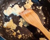 A picture of step 3 of Cream of Mushroom Soup with Bechamel Sauce.