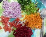 A picture of step 4 of Mexican rice.