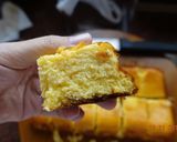 Foto langkah ke 9 dari resep Keto Golden Cheesecake.