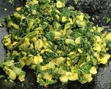 A picture of step 9 of Fenugreek leaves Sabji (Methi leaves Sabji).