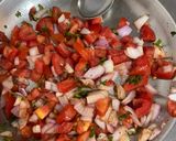 A picture of step 3 of Papad bhel.