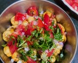 मखाना चाट रेसिपी चरण 3 फोटो