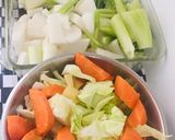 Foto del paso 1 de la receta: Crema de vegetales con Avena!