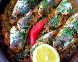 Foto del paso 6 de la receta: Tajine de habas tiernas con jureles blancos