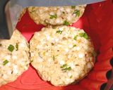 A picture of step 3 of Sabudana Tikki.