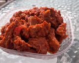 Foto langkah ke 5 dari resep Tumis Daging Sapi Mercon.