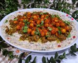 عکس مرحله 9 از دستور مزه نخود بادمجان😋