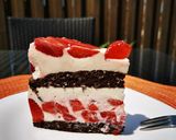 Epres joghurtos sajttorta (liszt- és cukormentes) recept fázis 14 fotója
