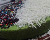 Foto langkah ke 8 dari resep Brownies kukus pasta pandan (no mixer, no timbangan).