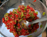 Foto del paso 2 de la receta: Pechuga de pollo asada con pimiento y mostaza