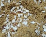 A picture of step 2 of Besan ladoo.