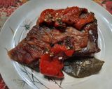 Foto del paso 5 de la receta: Morrón asado, quemado