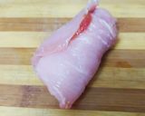 Foto del paso 1 de la receta: Cerdo con sesos de hojaldre de mozzarella
