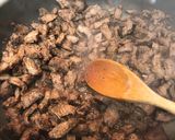A picture of step 1 of Steak Enchiladas.