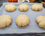 Foto del paso 10 de la receta: Bollos de calabaza rellenos de cabello de Ángel para Halloween