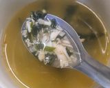 Hình bước làm 2 của món Canh cua biển rong biển nấm kim châm