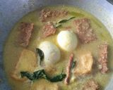 Foto langkah ke 4 dari resep Gulai kuning telor tempe tahu.