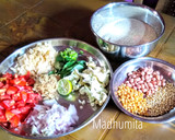 A picture of step 1 of Sooji Upma with Veggies.