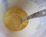 Foto langkah ke 1 dari resep Kremesan Tepung Sagu Tanpa Telur Tanpa Santan.