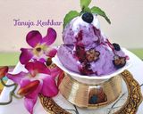 A picture of step 5 of Blueberry ice cream.