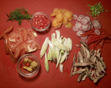 Foto del paso 1 de la receta: Ensalada gourmet de pulpo seco