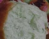 Foto langkah ke 9 dari resep Roti sobek Pandan Cokelat.