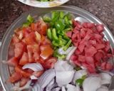 A picture of step 3 of Beef Chowmien.
