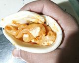 A picture of step 21 of Cheese Macaroni Samosa.