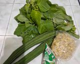 Foto langkah ke 1 dari resep Bobor Bayam Oyong Santan 🥬🥥.