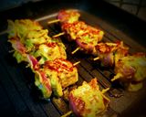 A picture of step 3 of Paneer tikka.