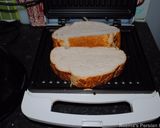 A picture of step 2 of Garlic bread.