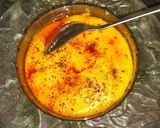A picture of step 13 of Moong dal kadhi and no frying pakori.
