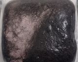 Foto langkah ke 15 dari resep Charcoal Ubi Ungu Sourdough Bread.
