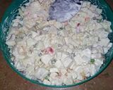 A picture of step 4 of Rich apple salad.