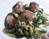 Foto del paso 11 de la receta: Espagueti🍝 de calabacín verde🥒 con albóndigas de brócoli🥦 y zanahoria🥕