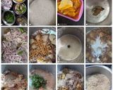 A picture of step 1 of Chicken Yakhni Pulao.