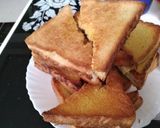 A picture of step 5 of Toast with ginger tea#festivecontestnairobieast#authormarathon.