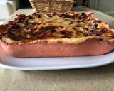 Une image de l'étape 11 de Flan pâtissier aux cranberries fraîches pâte brisée à la fraise.