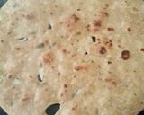 A picture of step 7 of Daal ki chat pati rotl/paratha.