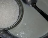 A picture of step 2 of Custard faluda.