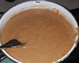 A picture of step 3 of 'No Bake' Peanut Butter Lovers Dream Squares.