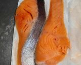 氣炸烤箱烤鮭魚的食譜步驟1照片