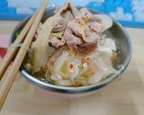 超簡單韓式豬肉蛤蠣豆腐鍋🍲的食譜步驟3照片