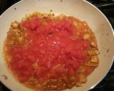 A picture of step 5 of Coconut shrimp curry *SKINNY*.