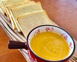 Hình bước làm 3 của món Cá hồi sốt kem bí đỏ 🍣 🎃