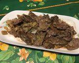 Une image de l'étape 11 de Bœuf sauté ail, oignon et herbes aromatiques du jardin.