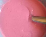 A picture of step 2 of Beet banana pan cake.