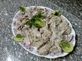 رنجة بطحينة و البصل🐟🍋🍶