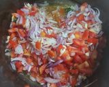 A picture of step 3 of Mutton with bitter gourd.